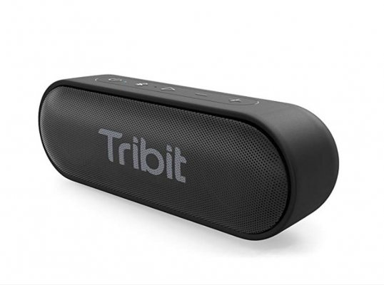 tribit xsound bluetooth speaker black color